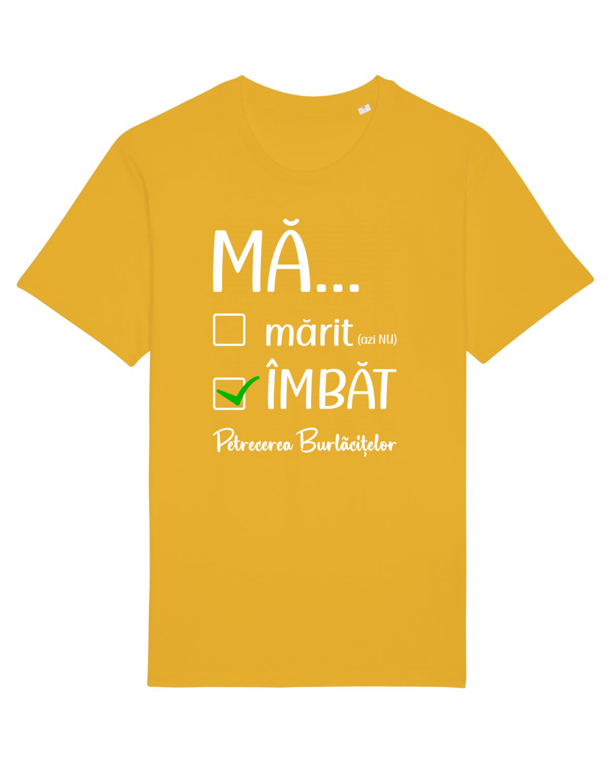 Tricou mânecă scurtă Unisex Rocker Spectra Yellow