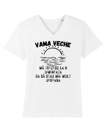 Mă trezesc la 6 dimineața ca să stau mai mult degeaba White