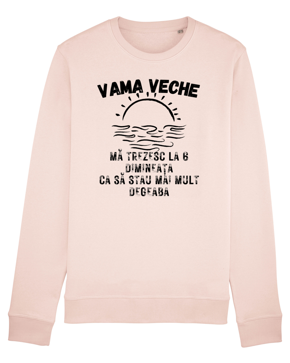 Bluză mânecă lungă Unisex Rise Candy Pink