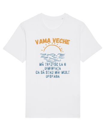 Mă trezesc la 6 dimineața ca să stau mai mult degeaba White