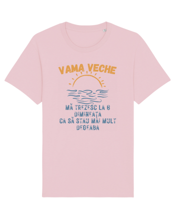 Mă trezesc la 6 dimineața ca să stau mai mult degeaba Cotton Pink