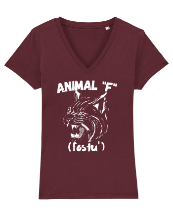 Animal F fostu' Burgundy