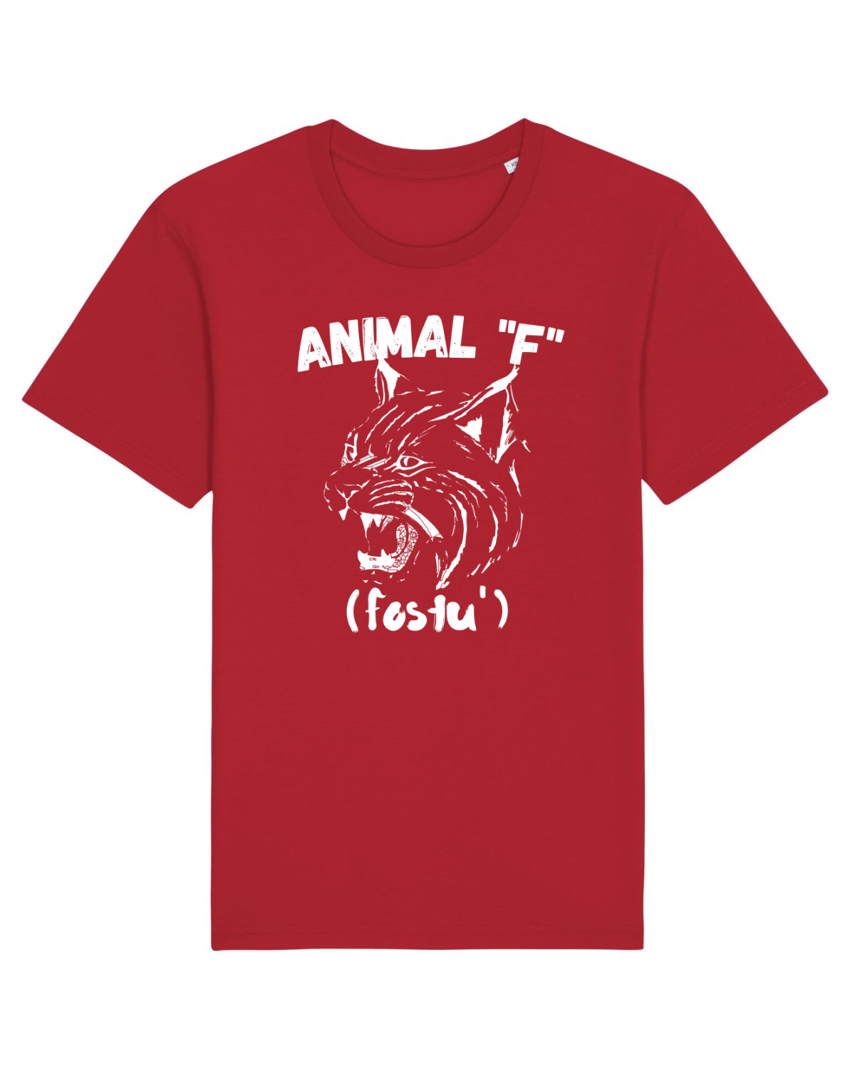 Tricou mânecă scurtă Unisex Rocker Red