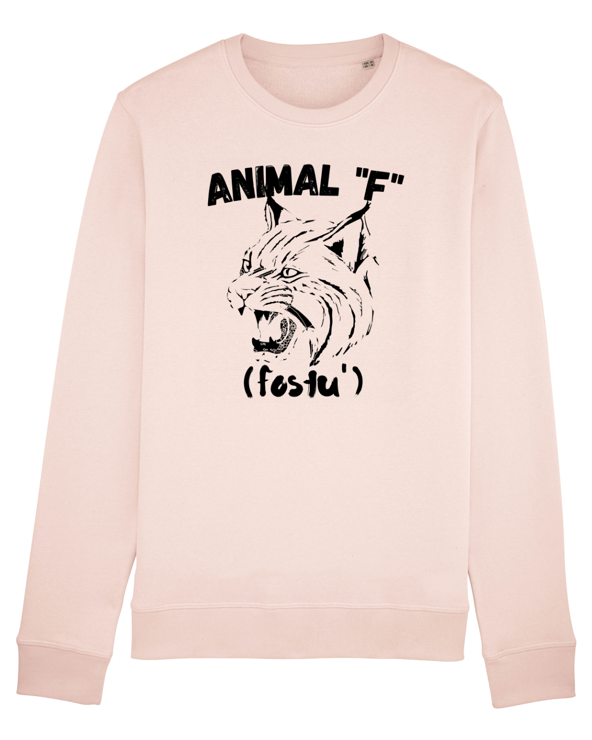 Bluză mânecă lungă Unisex Rise Candy Pink