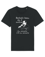 Bărbații beau din 2 motive Tricou mânecă scurtă Unisex Rocker