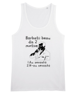 Bărbații beau din 2 motive Maiou Bărbat Runs