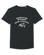 Căsătoria este principala cauză a divorțului Tricou mânecă scurtă guler larg Bărbat Skater