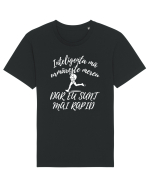 Inteligența mă urmărește mereu, dar eu sunt mai rapid Tricou mânecă scurtă Unisex Rocker