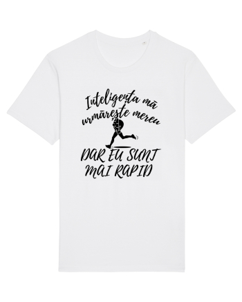 Inteligența mă urmărește mereu, dar eu sunt mai rapid White