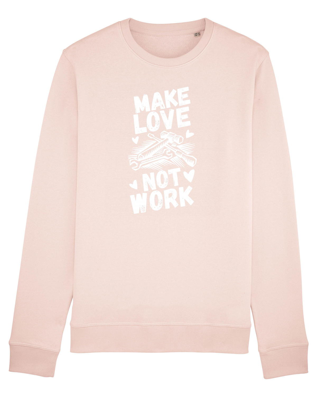 Bluză mânecă lungă Unisex Rise Candy Pink