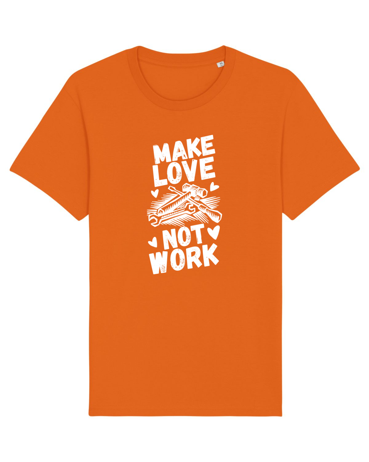Tricou mânecă scurtă Unisex Rocker Bright Orange
