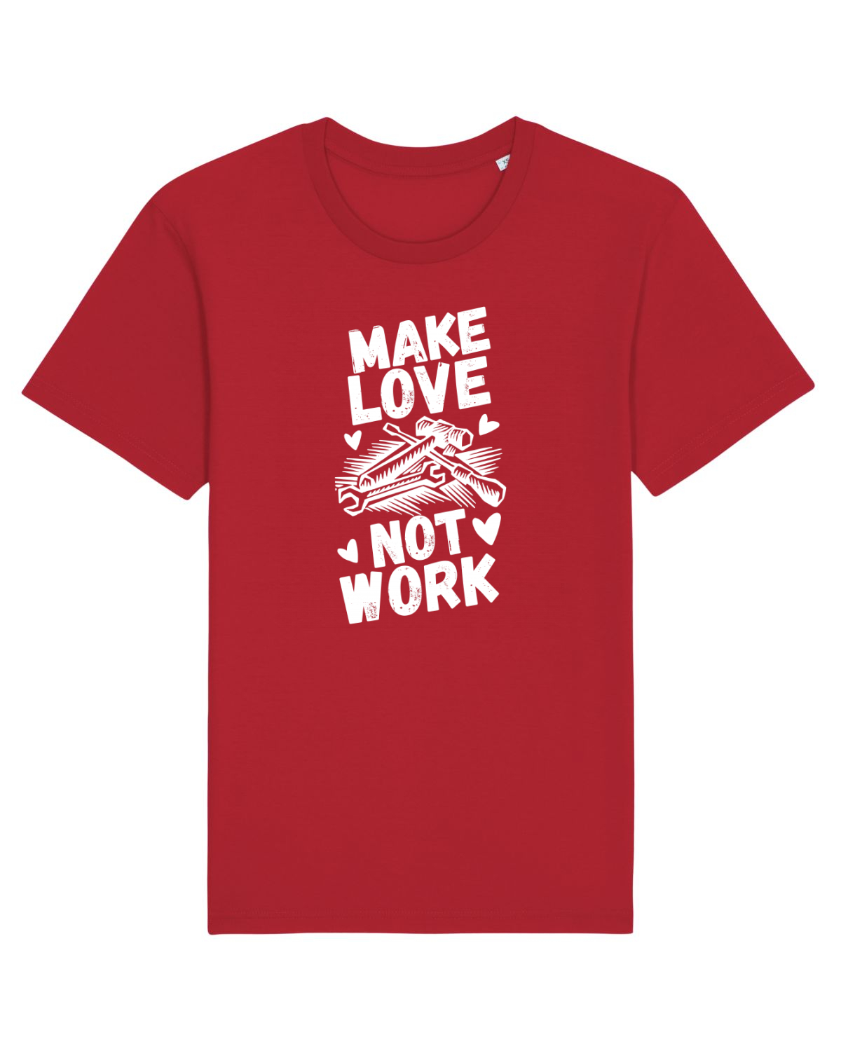 Tricou mânecă scurtă Unisex Rocker Red