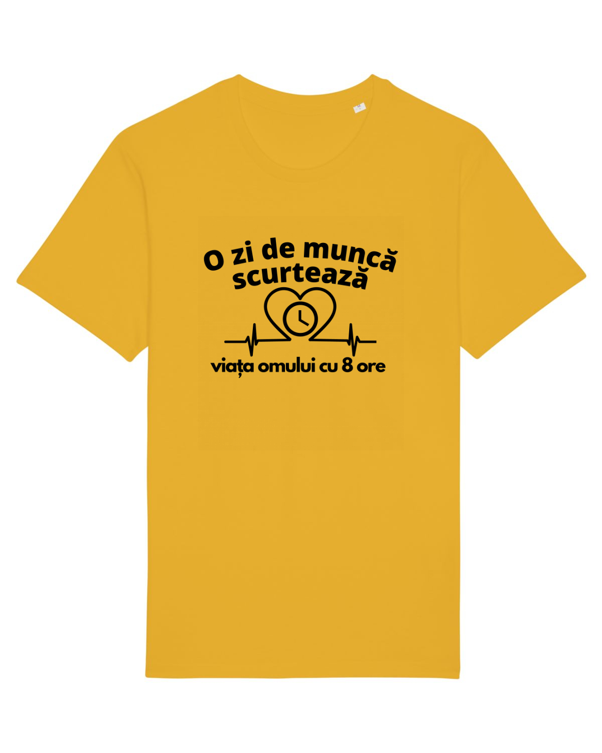 Tricou mânecă scurtă Unisex Rocker Spectra Yellow