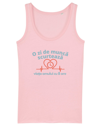 O zi de muncă scurtează viața omului cu 8 ore Cotton Pink