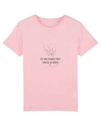 Holding hands Cotton Pink