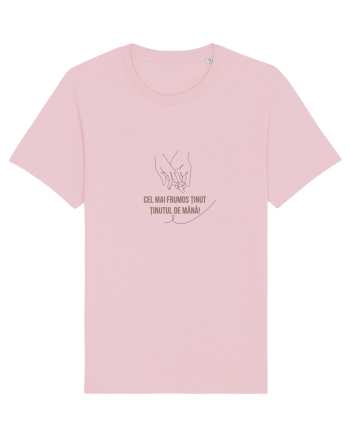 Holding hands Cotton Pink