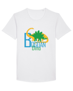 Bogdan Dino - Dinozaurul Bogdan Tricou mânecă scurtă guler larg Bărbat Skater