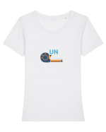 Hope Tricou mânecă scurtă guler larg fitted Damă Expresser