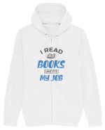 I Read Books Hanorac cu fermoar Unisex Connector