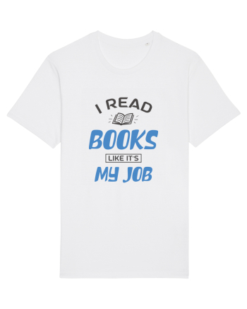 I Read Books White
