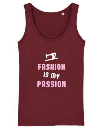 Fashion is My Passion Burgundy