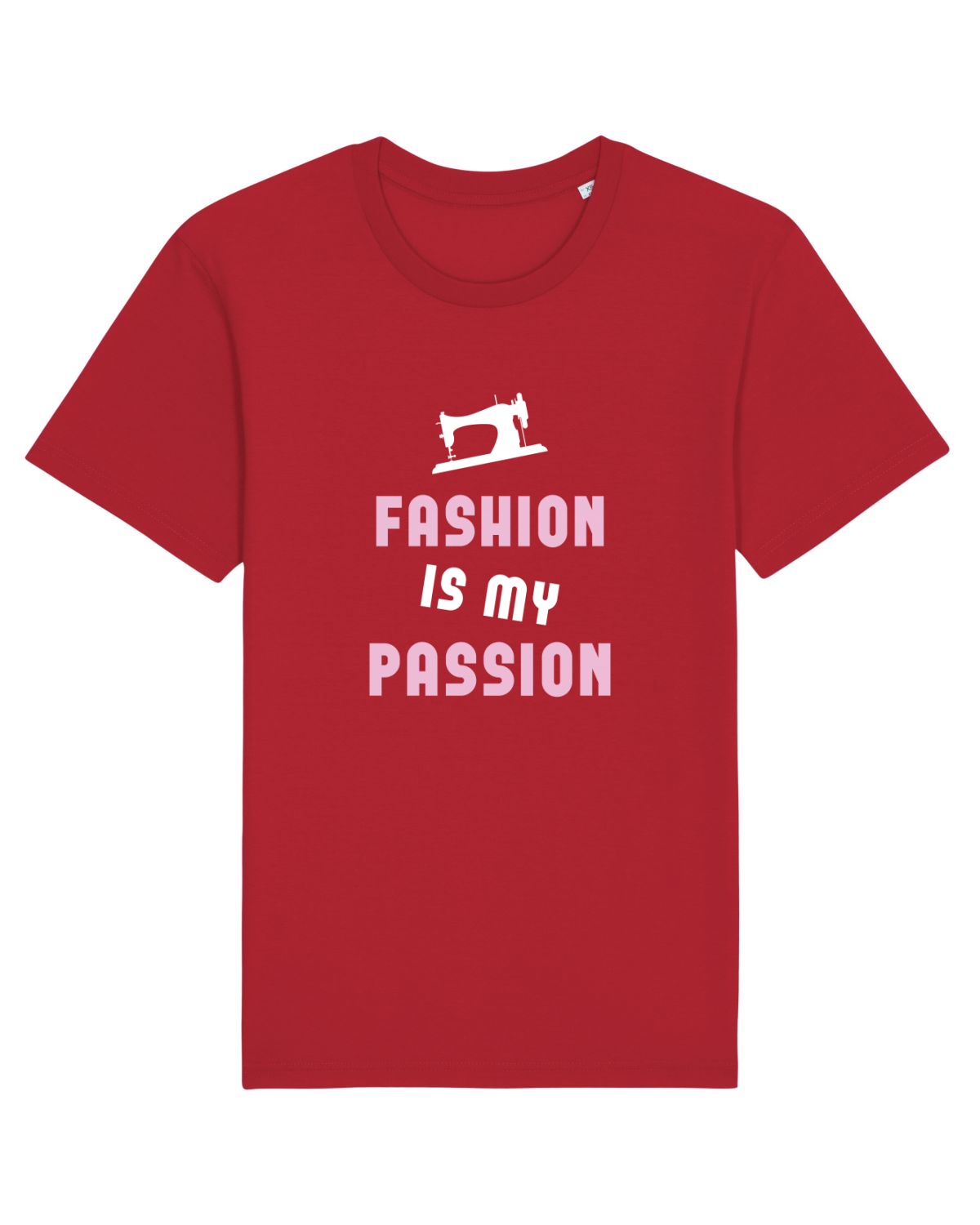 Tricou mânecă scurtă Unisex Rocker Red