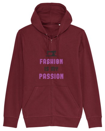 Fashion is My Passion - purple Burgundy