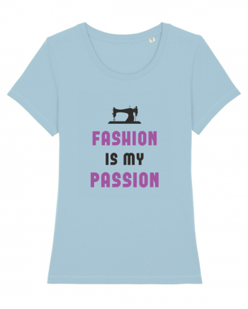 Fashion is My Passion - purple Sky Blue