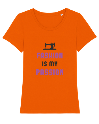 Fashion is My Passion - purple Bright Orange