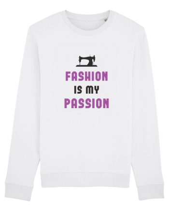 Fashion is My Passion - purple White