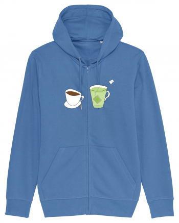 Coffee or tea? Bright Blue