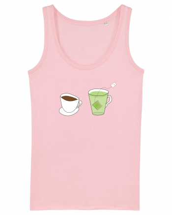 Coffee or tea? Cotton Pink