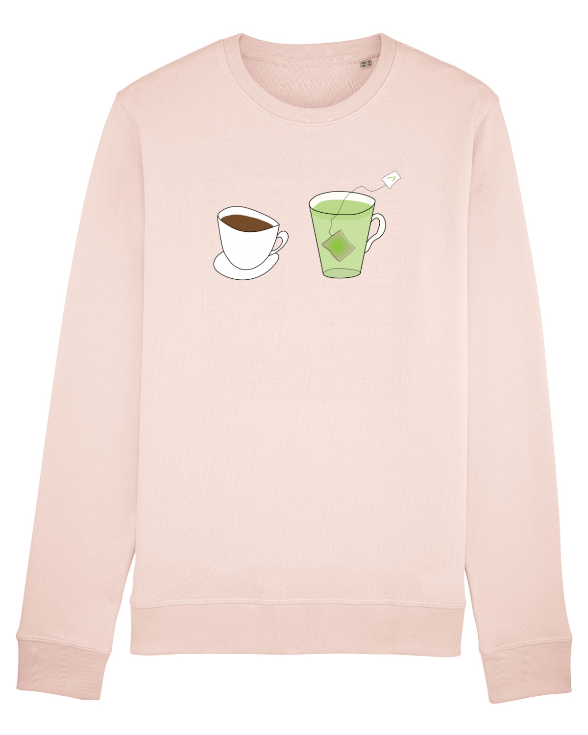 Bluză mânecă lungă Unisex Rise Candy Pink