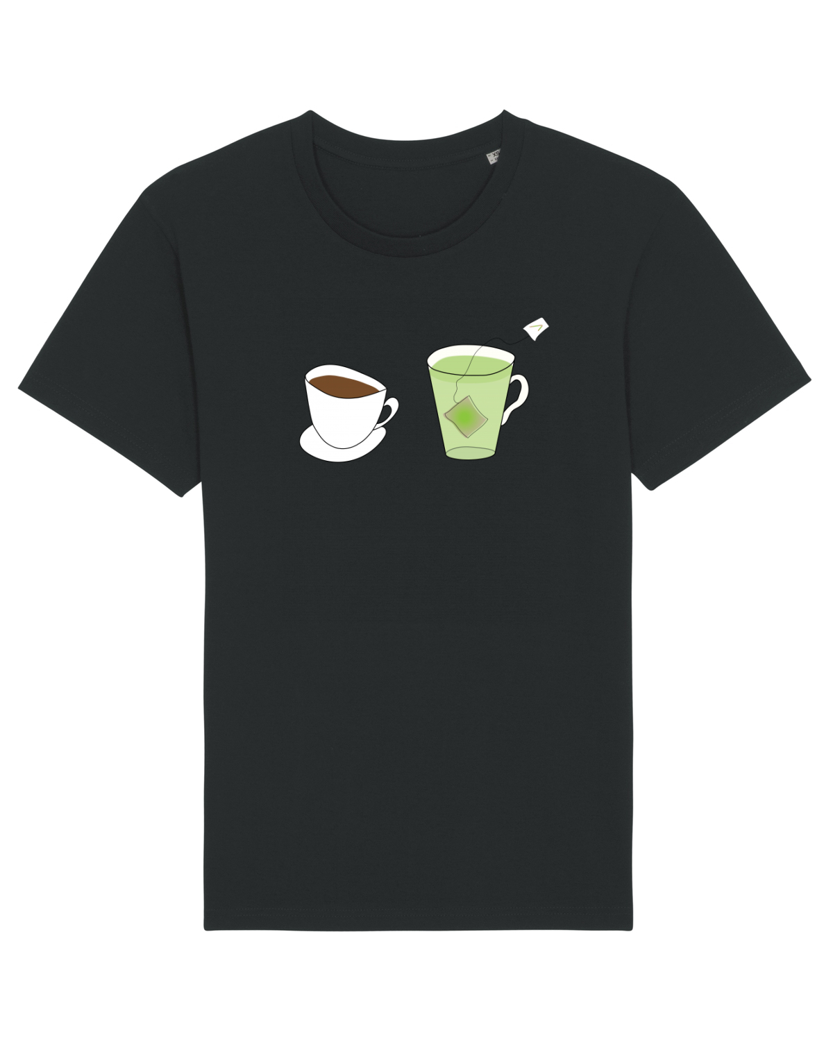 Tricou mânecă scurtă Unisex Rocker Black
