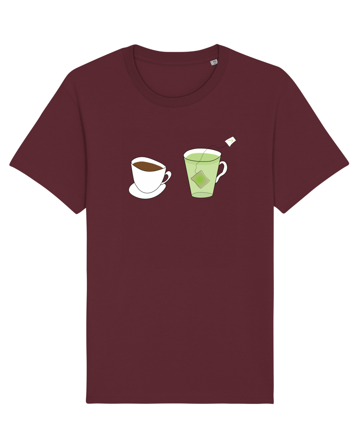 Tricou mânecă scurtă Unisex Rocker Burgundy