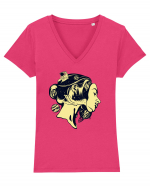 Surreal Woman Tricou mânecă scurtă guler V Damă Evoker