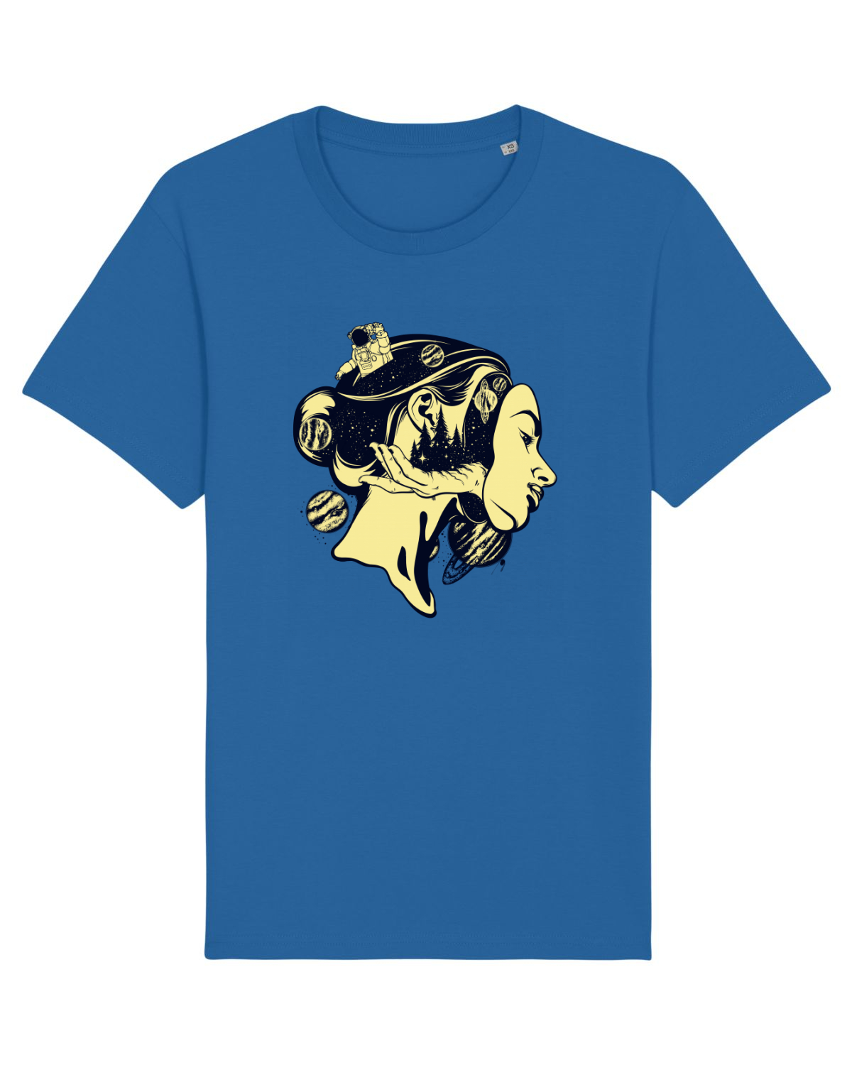 Tricou mânecă scurtă Unisex Rocker Royal Blue