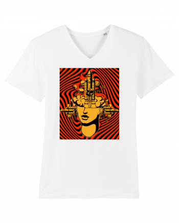 Surreal Woman White