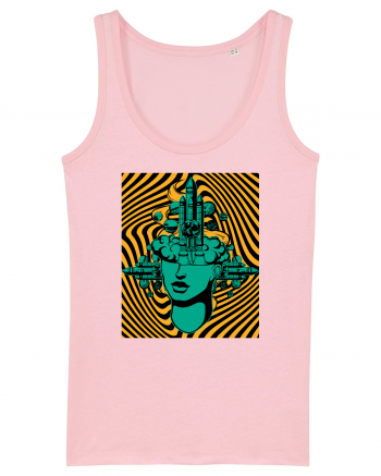 Surreal Woman Cotton Pink