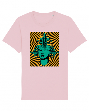 Surreal Woman Cotton Pink