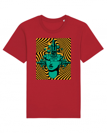 Surreal Woman Red