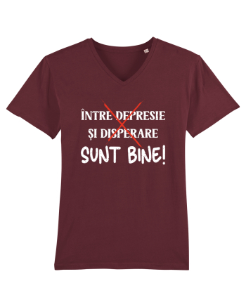 ...Sunt bine! Burgundy