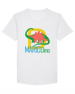 Mario Dino - Dinozaurul Mario Tricou mânecă scurtă guler larg Bărbat Skater
