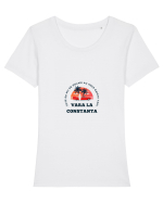 Vara la Constanța Tricou mânecă scurtă guler larg fitted Damă Expresser