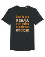 Palmă de Oscar Tricou mânecă scurtă guler larg Bărbat Skater