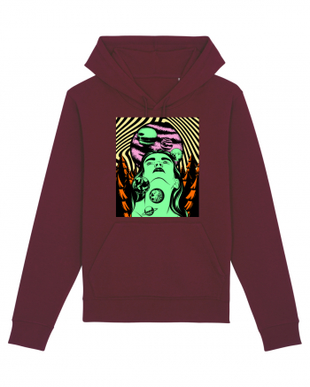 Surreal Woman Burgundy