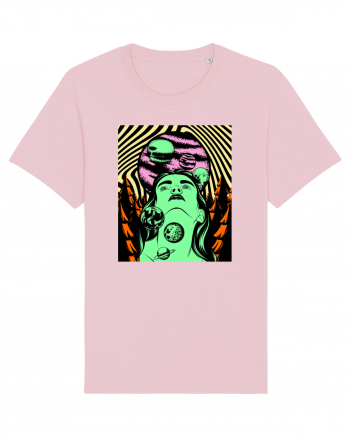 Surreal Woman Cotton Pink