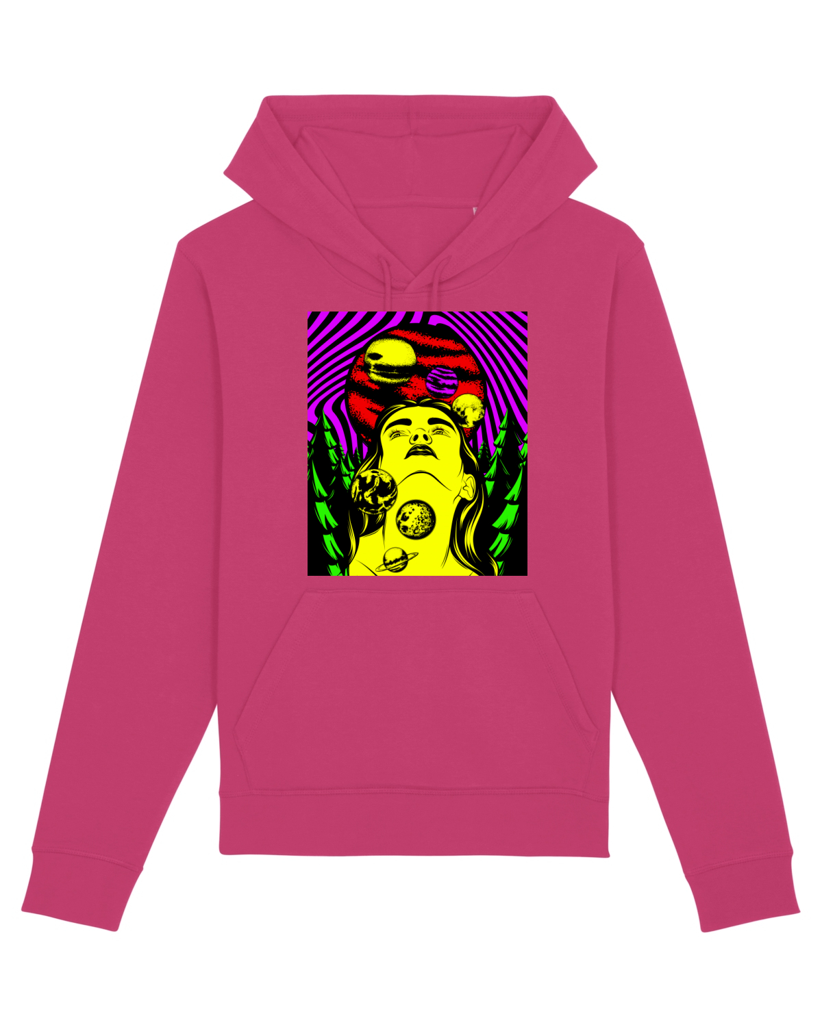 Hanorac Unisex Drummer Raspberry