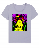 Surreal Woman Tricou mânecă scurtă guler larg fitted Damă Expresser