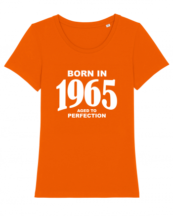 BORN IN 1965 Bright Orange